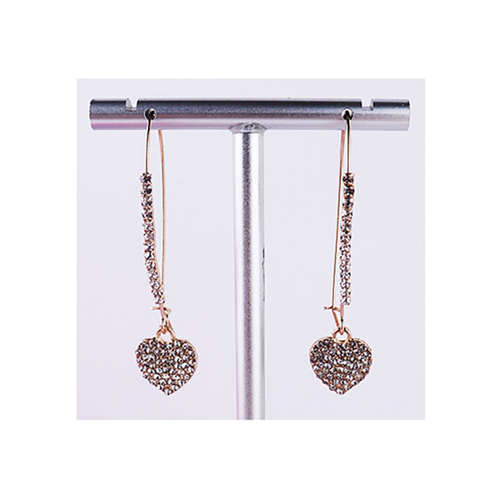 Heart Love Earring & Bracelet Set