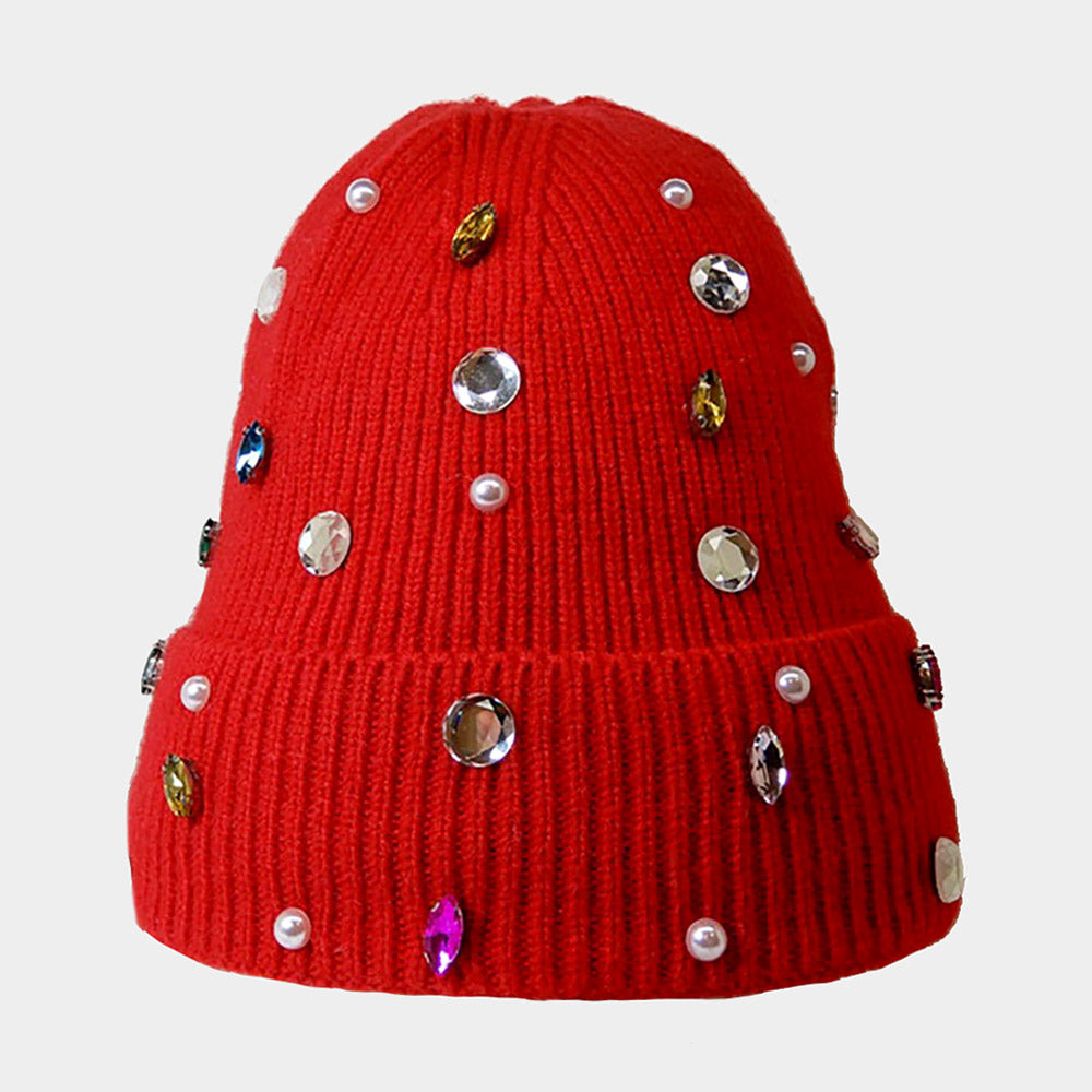 Bejeweled Beanie Hat