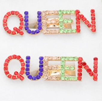 Rhinestone Queen Ring