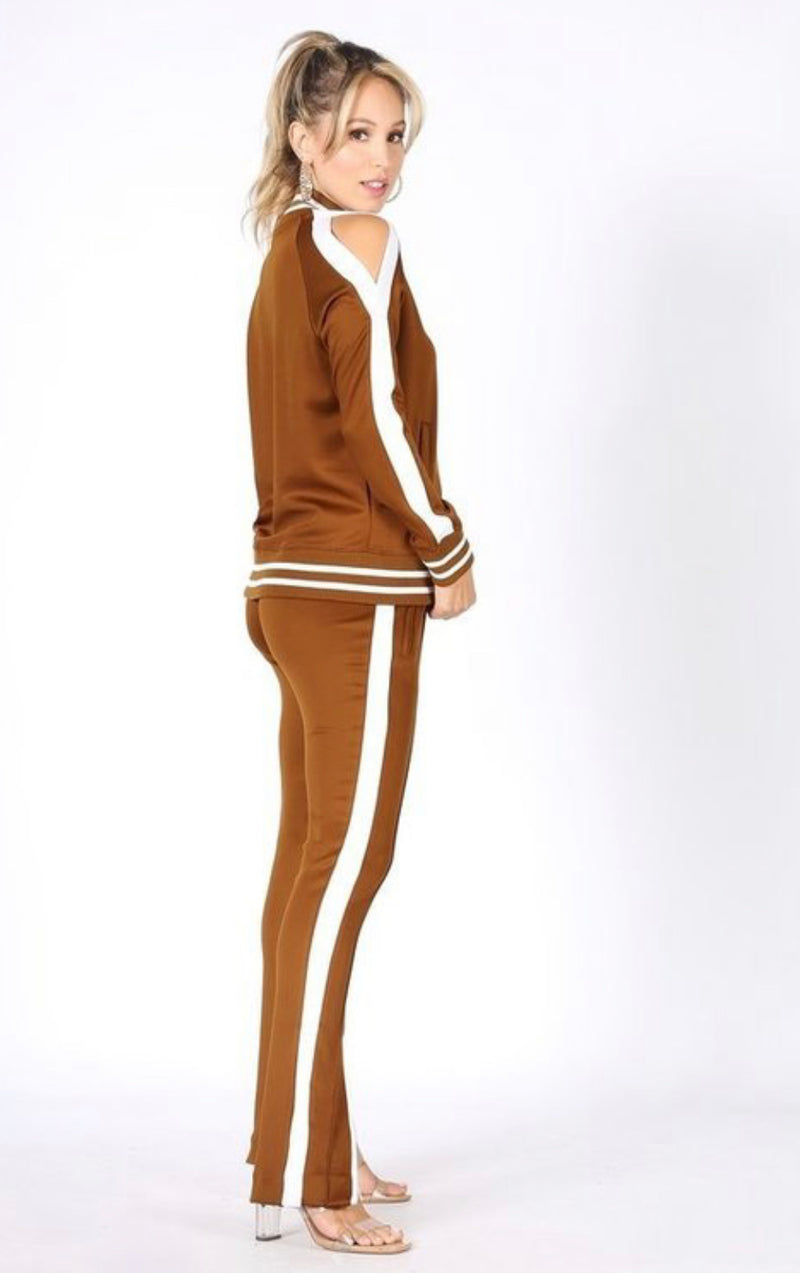 Brown Sugar 2pc Track Suit