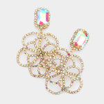 Flower Bomb Earrings (iridescent)