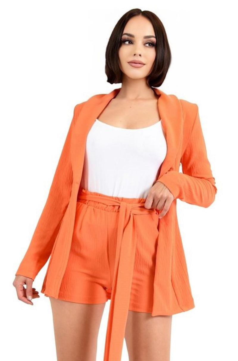 Boss Up Blazer 2Pc Set