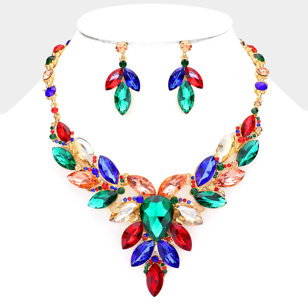 Dahlia Necklace Set