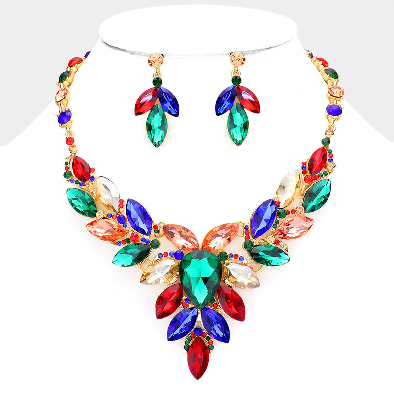 Dahlia Necklace Set