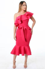 Diva Ruffle Dress