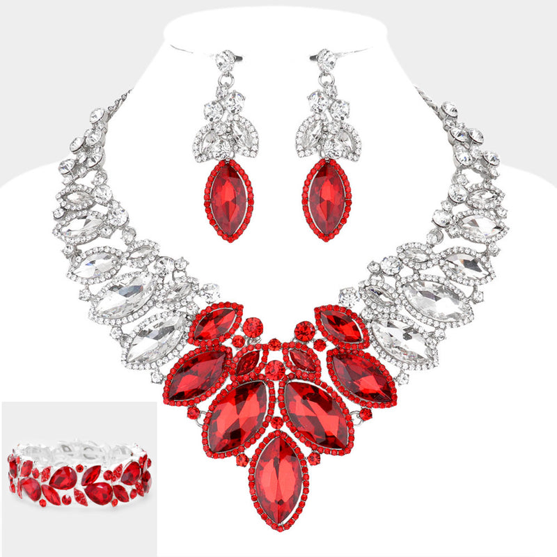 Royalty Necklace Set (3Pc Set)