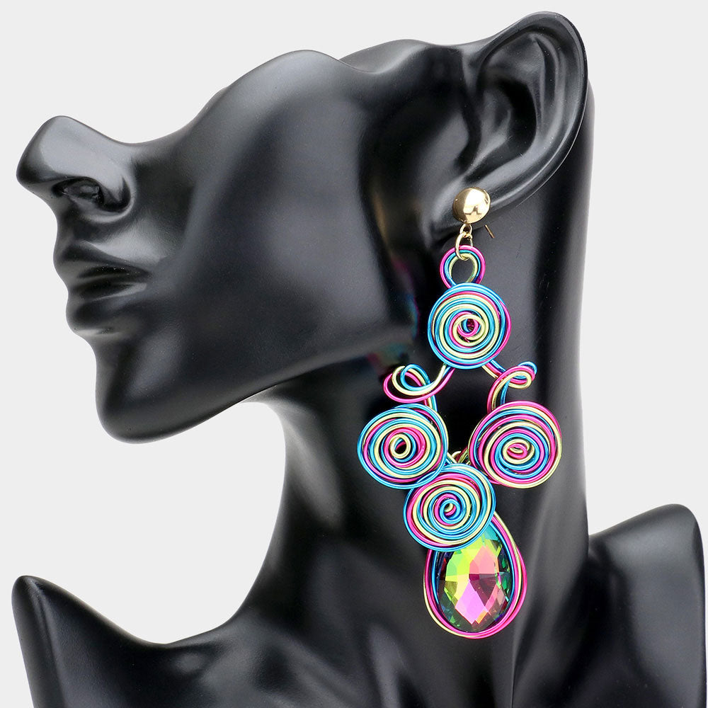 Fine Art Metallic Earrings