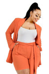 Boss Up Blazer 2Pc Set (Plus Size)