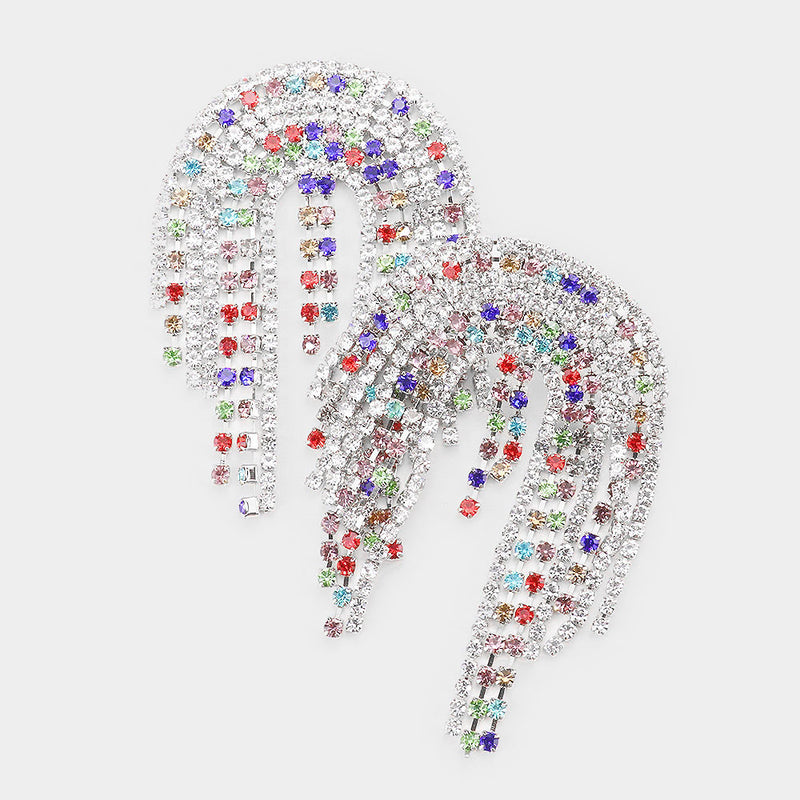 Ego Rhinestone Earrings