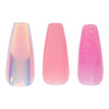 Pink Glam Couture Medium Coffin Press On Nail Set