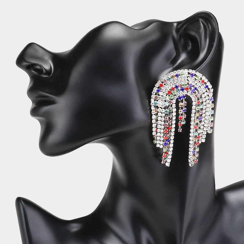 Ego Rhinestone Earrings
