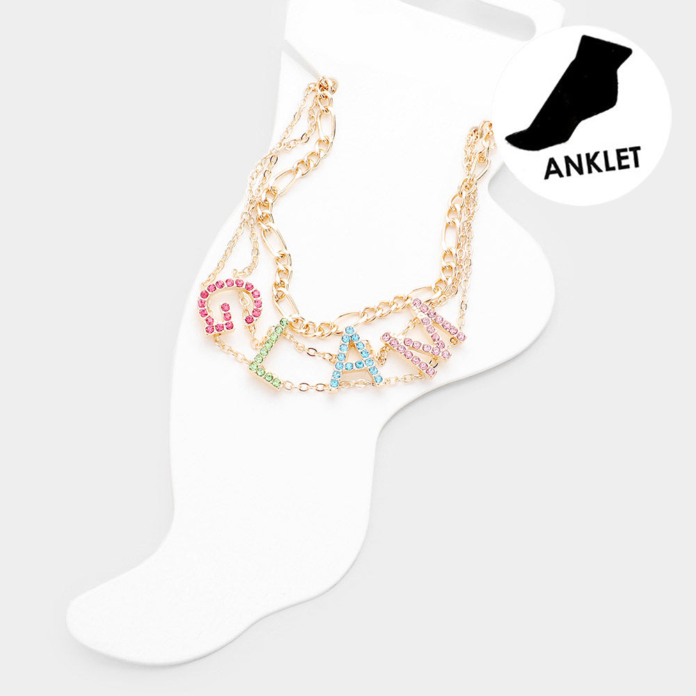 Colorway Anklet