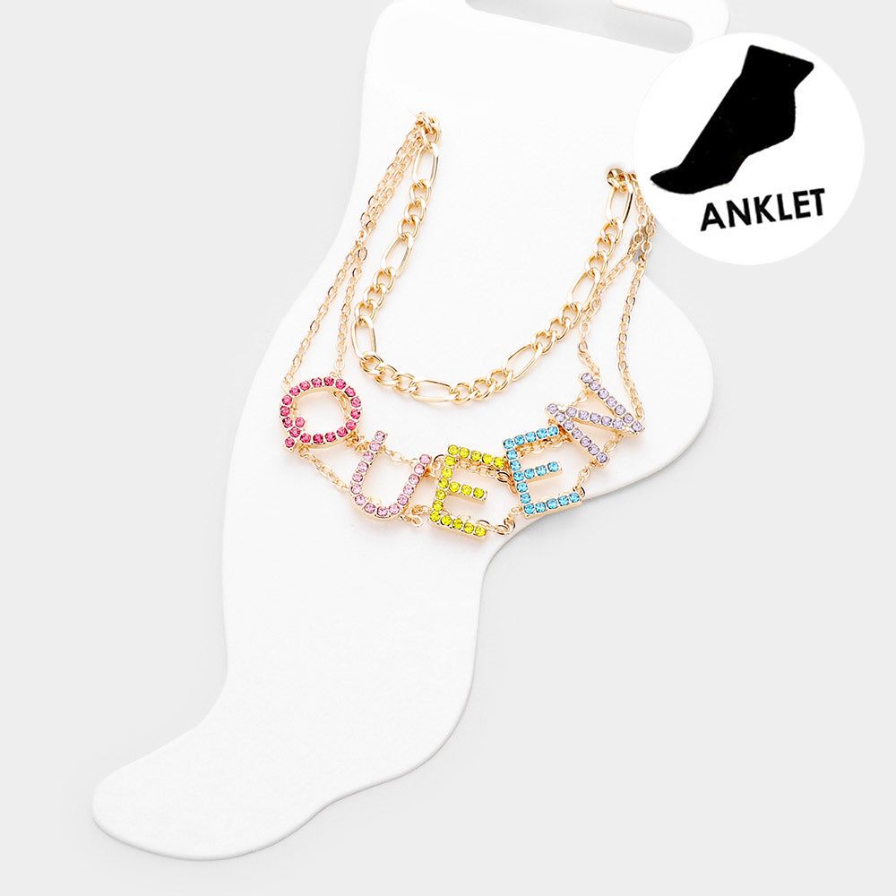 Colorway Anklet