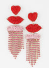 Heart Chandelier Earrings