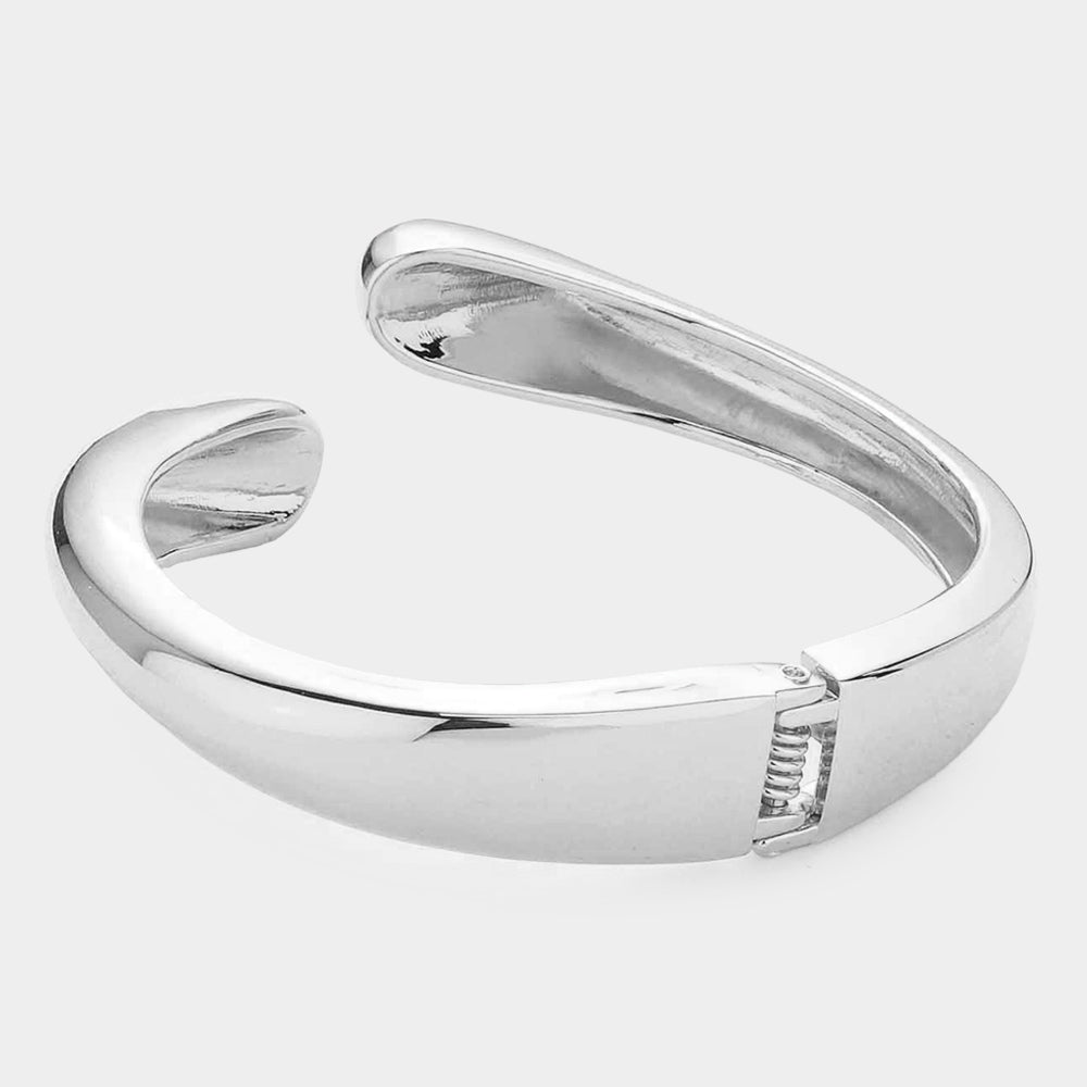 Infinity Curve Bracelet & Earring Set