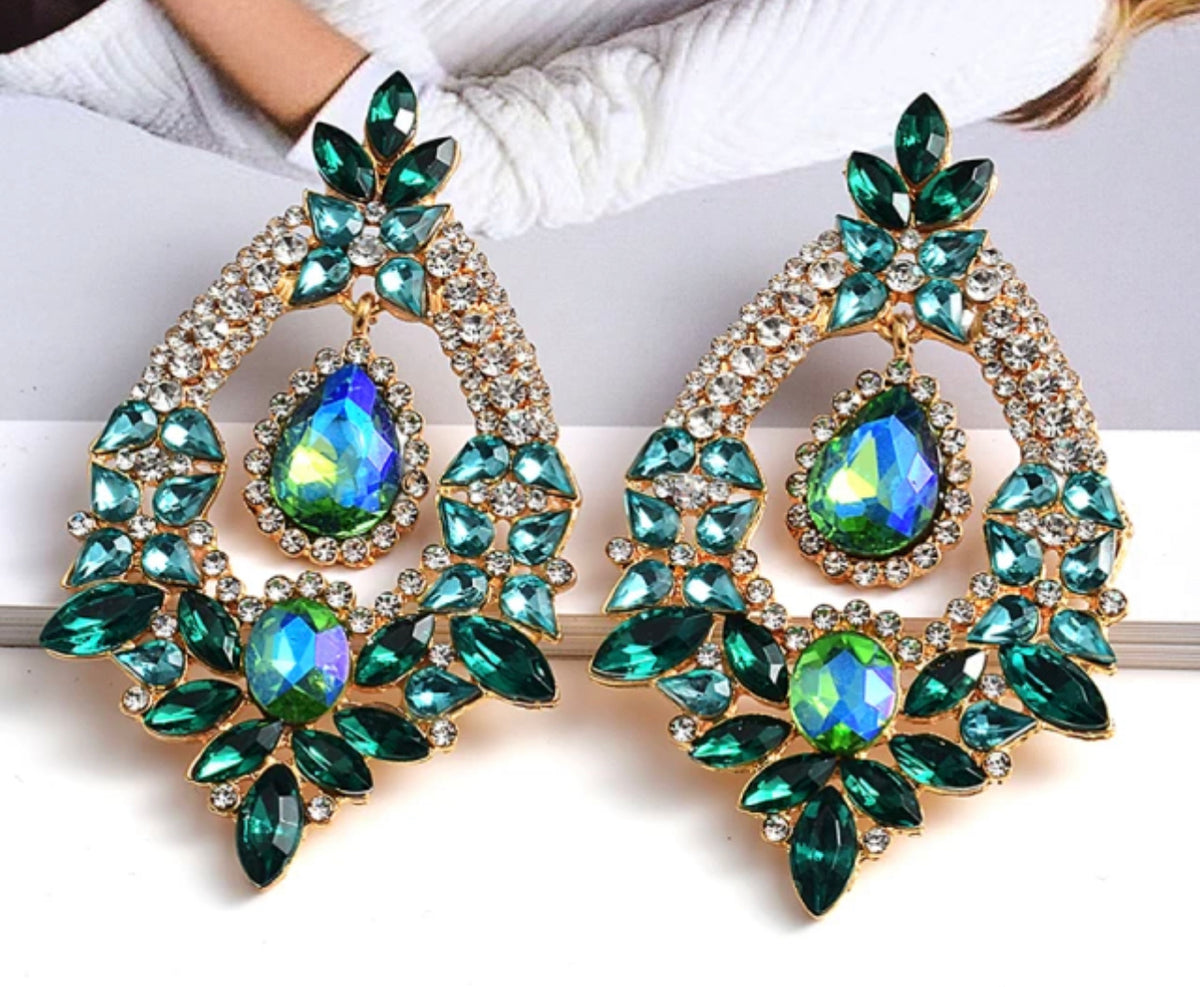 Sasha Crystal Earrings