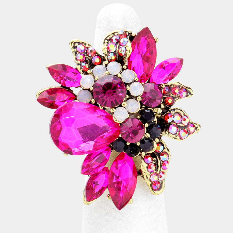 Venetian Flower Ring