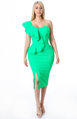 Elegance Ruffle Dress
