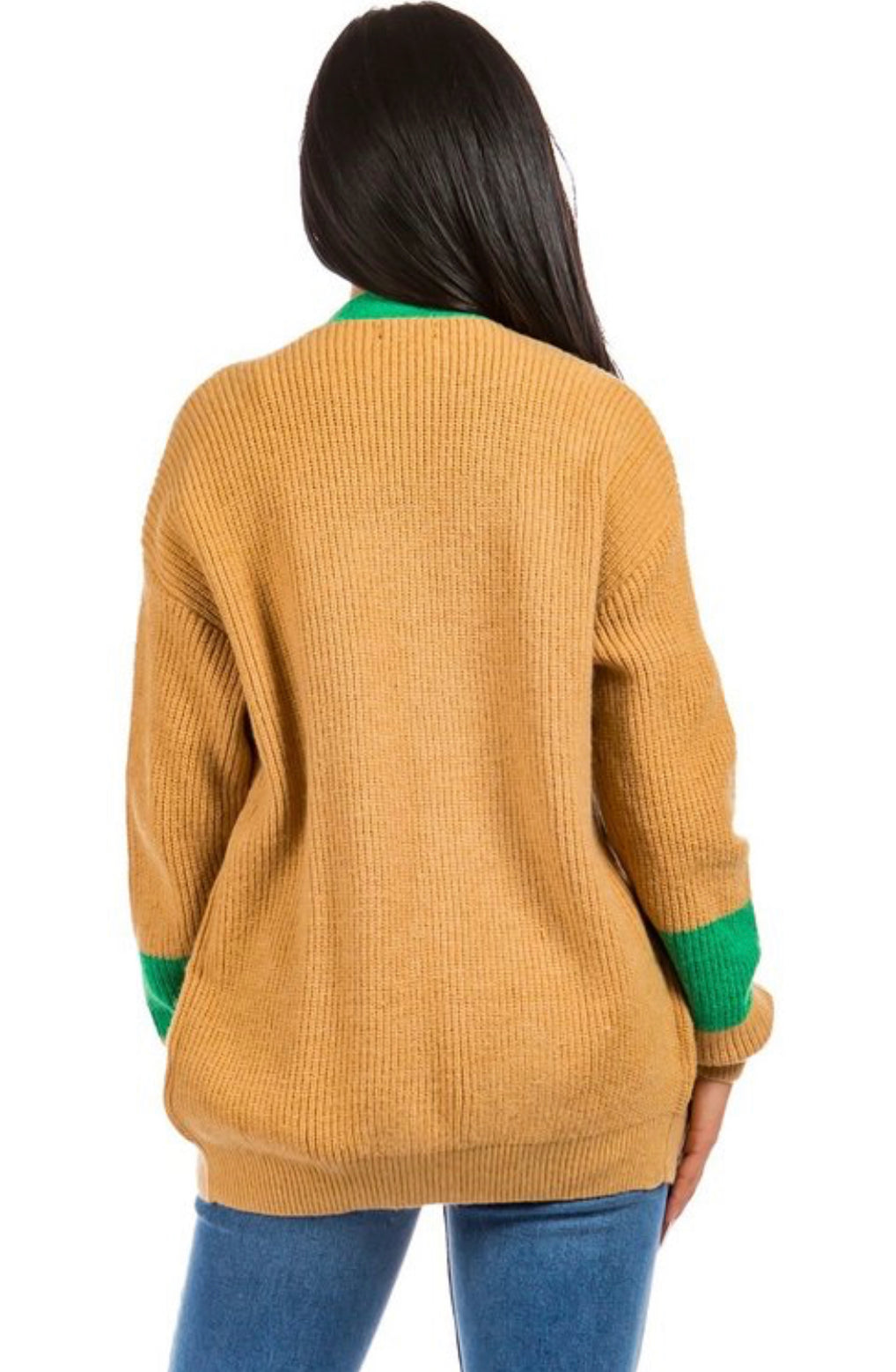 Beverly Patched Cardigan