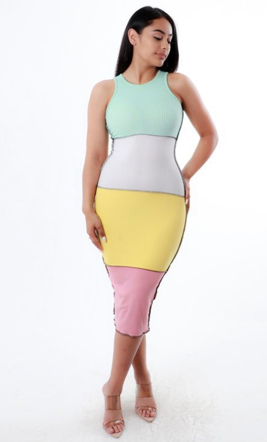 Perfect Nights Midi  Dress