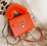 Locked in Fur Handbag