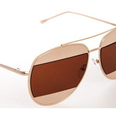 Peek-a-boo Aviator Sunglasses
