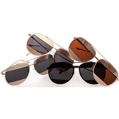 Peek-a-boo Aviator Sunglasses