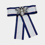 Butterfly Bow Tie Brooch