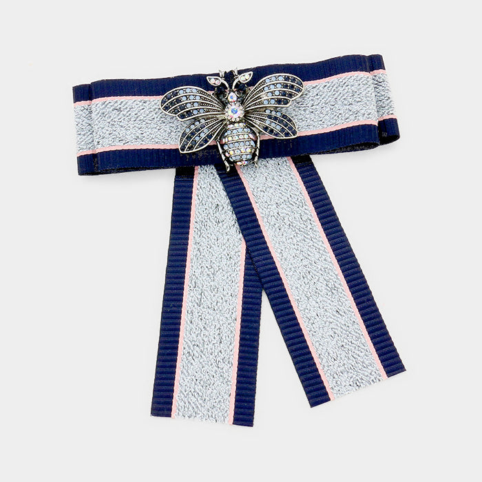 Butterfly Bow Tie Brooch