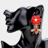 Bee Flower Earrings