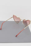 Rhinestone Heart Sunglasses