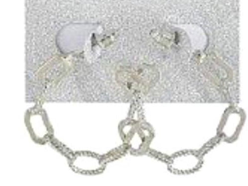 Oval Link Hoops (2 Pairs)