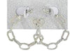 Oval Link Hoops (2 Pairs)