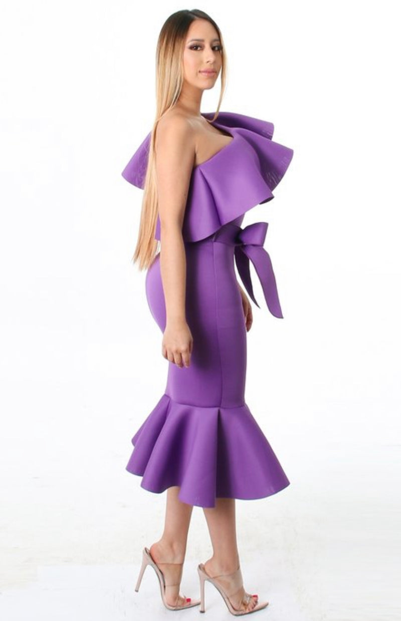 Diva Ruffle Dress