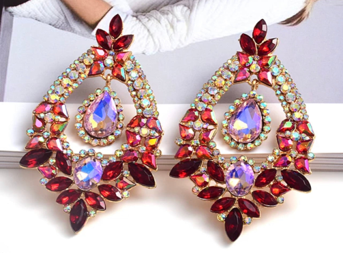 Sasha Crystal Earrings