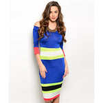 Blue Moonlight Bodycon Dress