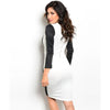 Ying Yang Dress (Black/Ivory)