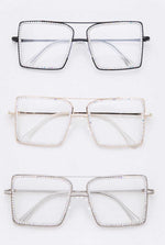 Crystal Clear Sunglasses