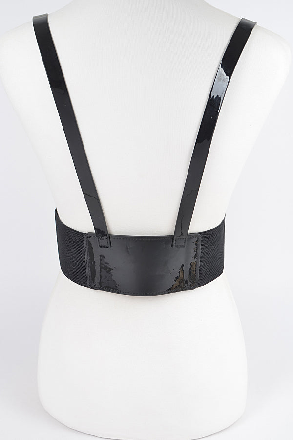 Harness Me Faux Leather Belt