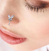 Butterfly Bling Nose Cuff