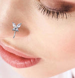 Butterfly Bling Nose Cuff