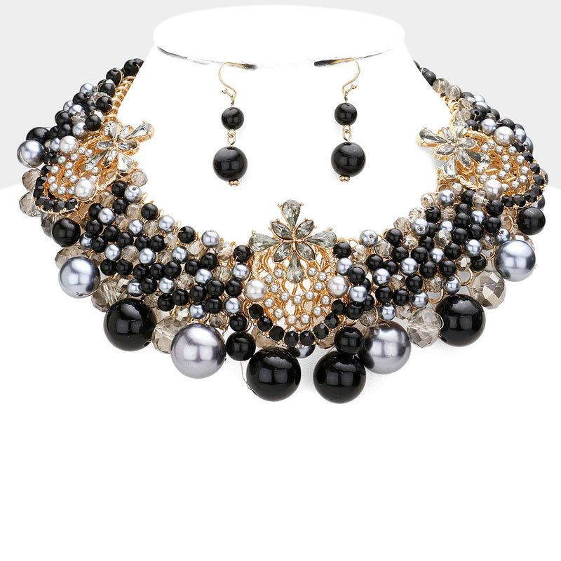 Eden Pearl Necklace Set