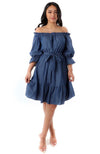 Off the Runway Denim Dress