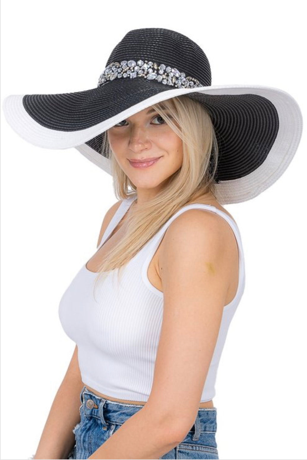 Bejeweled Sun Hat