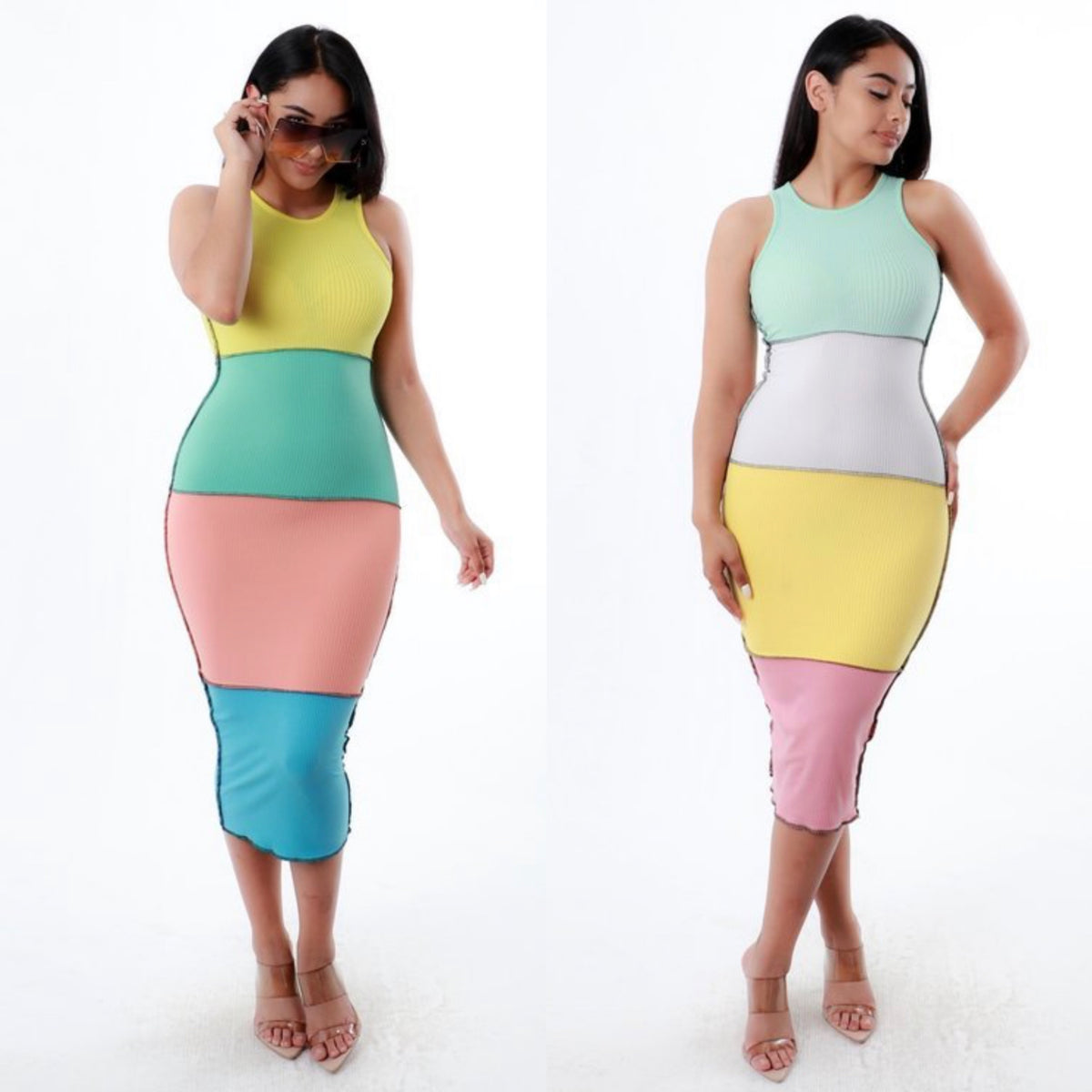 Perfect Nights Midi  Dress