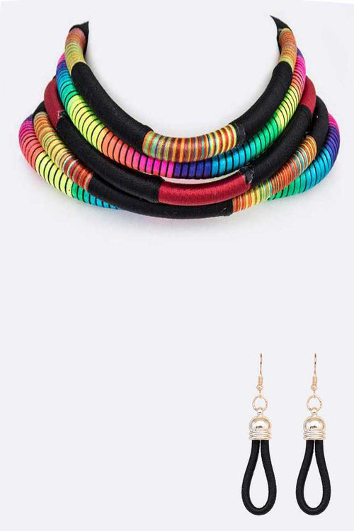 Vibrant Vibes Necklace Set