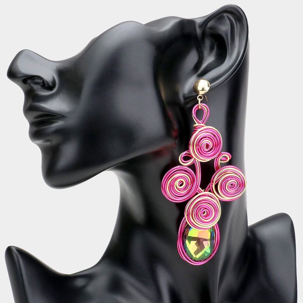 Fine Art Metallic Earrings