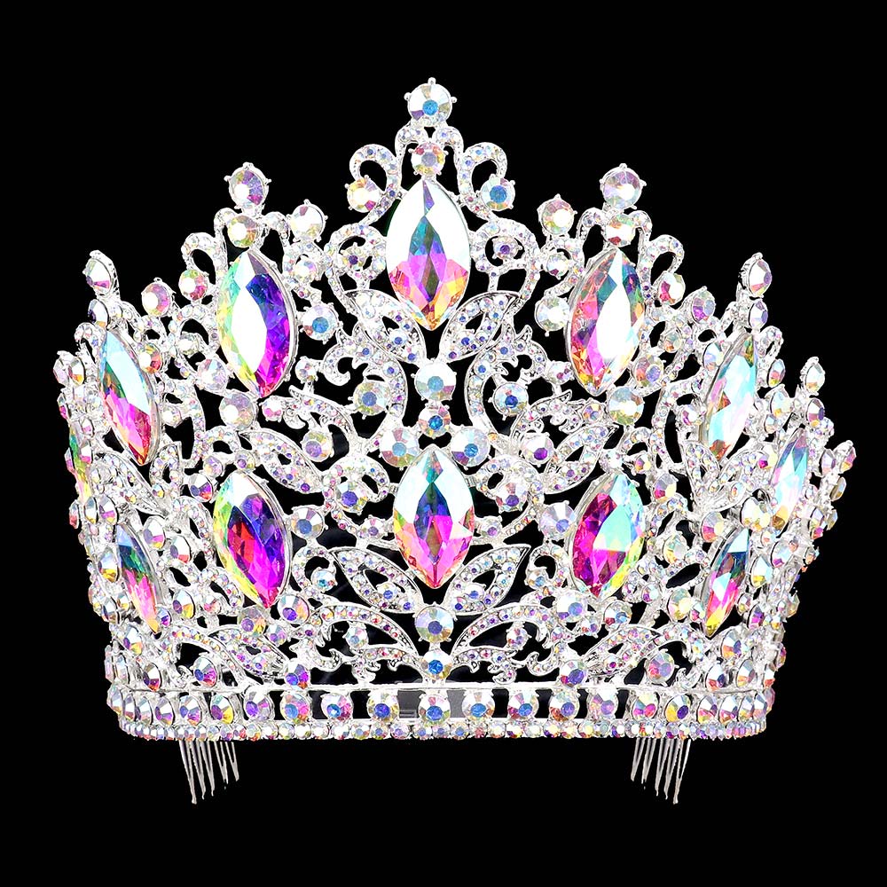 Queen Rhinestone Crown/Tiara