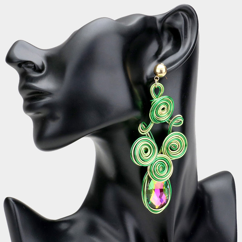 Fine Art Metallic Earrings