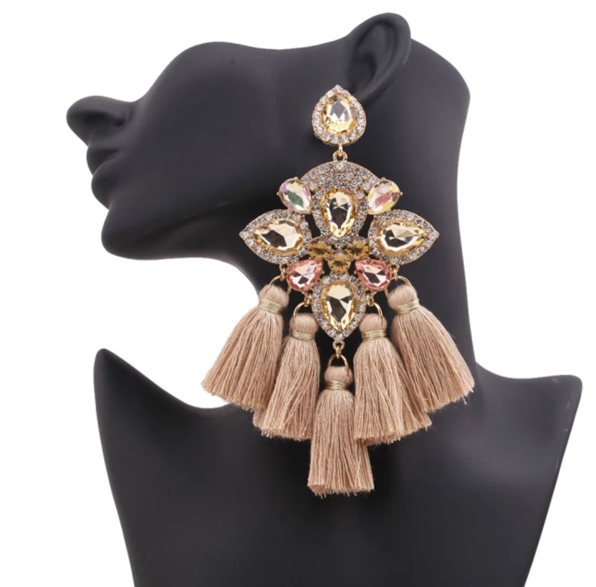 Bella-Lux Tassel Earrings